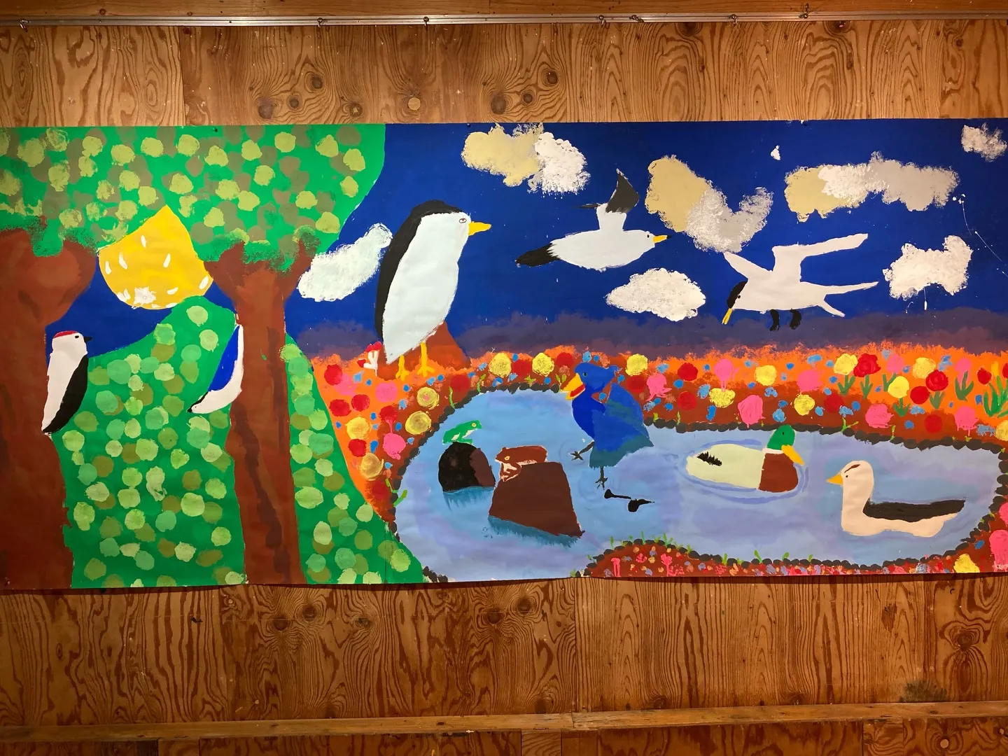 ✨【祝・完成!】幅2.6メートルの大作がついに姿を現しました...