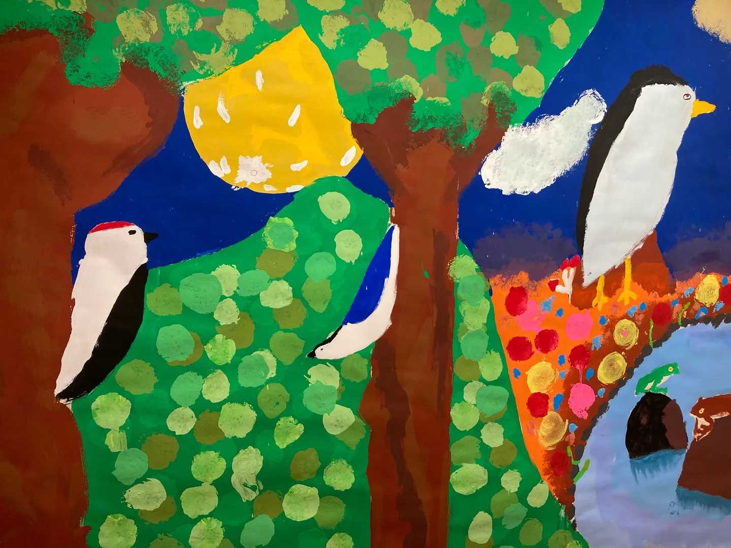 ✨【祝・完成!】幅2.6メートルの大作がついに姿を現しました...